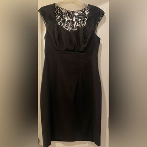 Little Black Dress with cap sleeve size 10